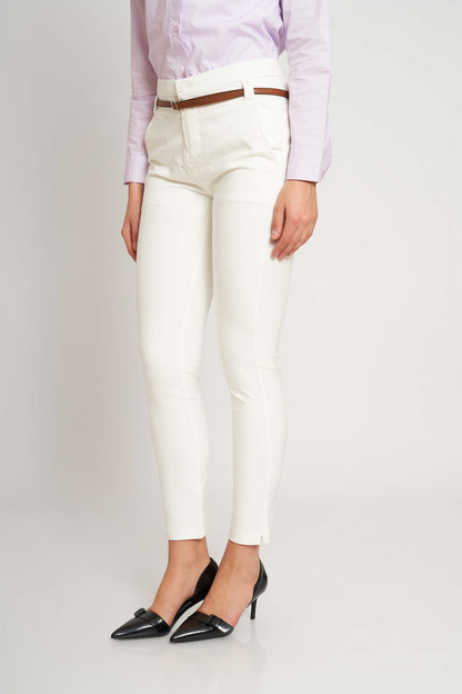 W.SKINNY-FIT FORMAL TROUSERS