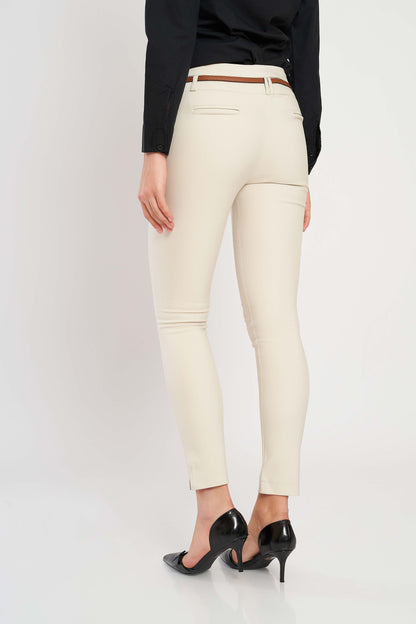 W.SKINNY-FIT FORMAL TROUSERS