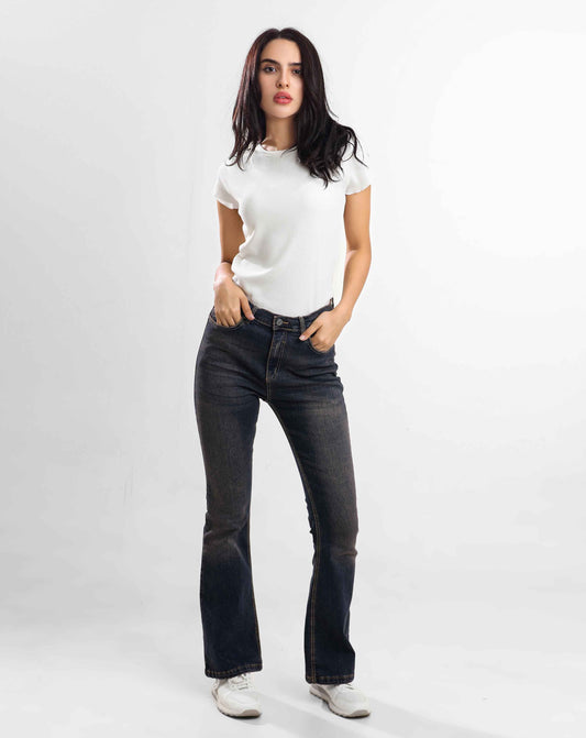 W.FLARE FIT JEANS