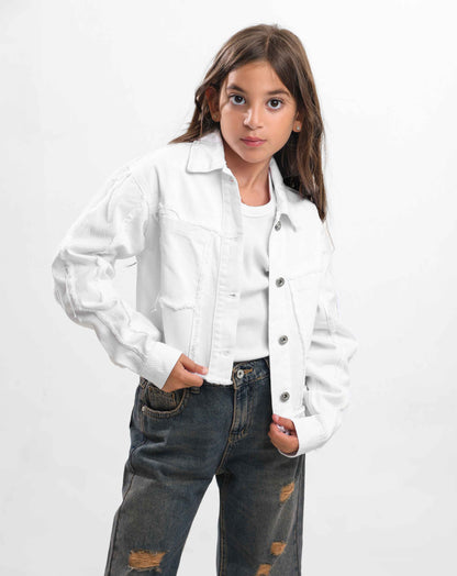 G.Girls' Gabardine Jacket