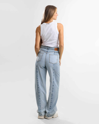 W.WIDE-LEG - COLORED - JEANS