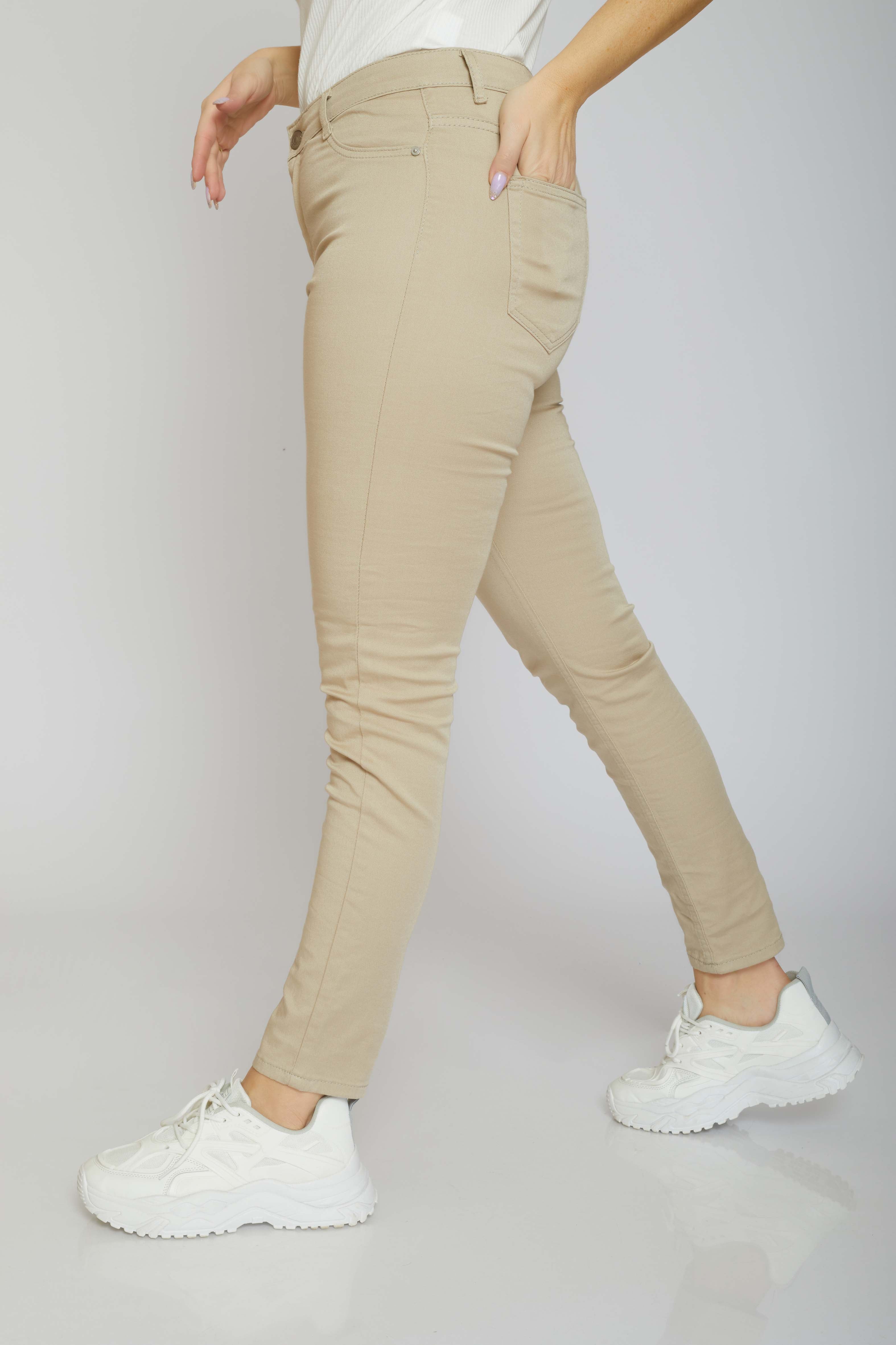 Super skinny sale khaki pants womens