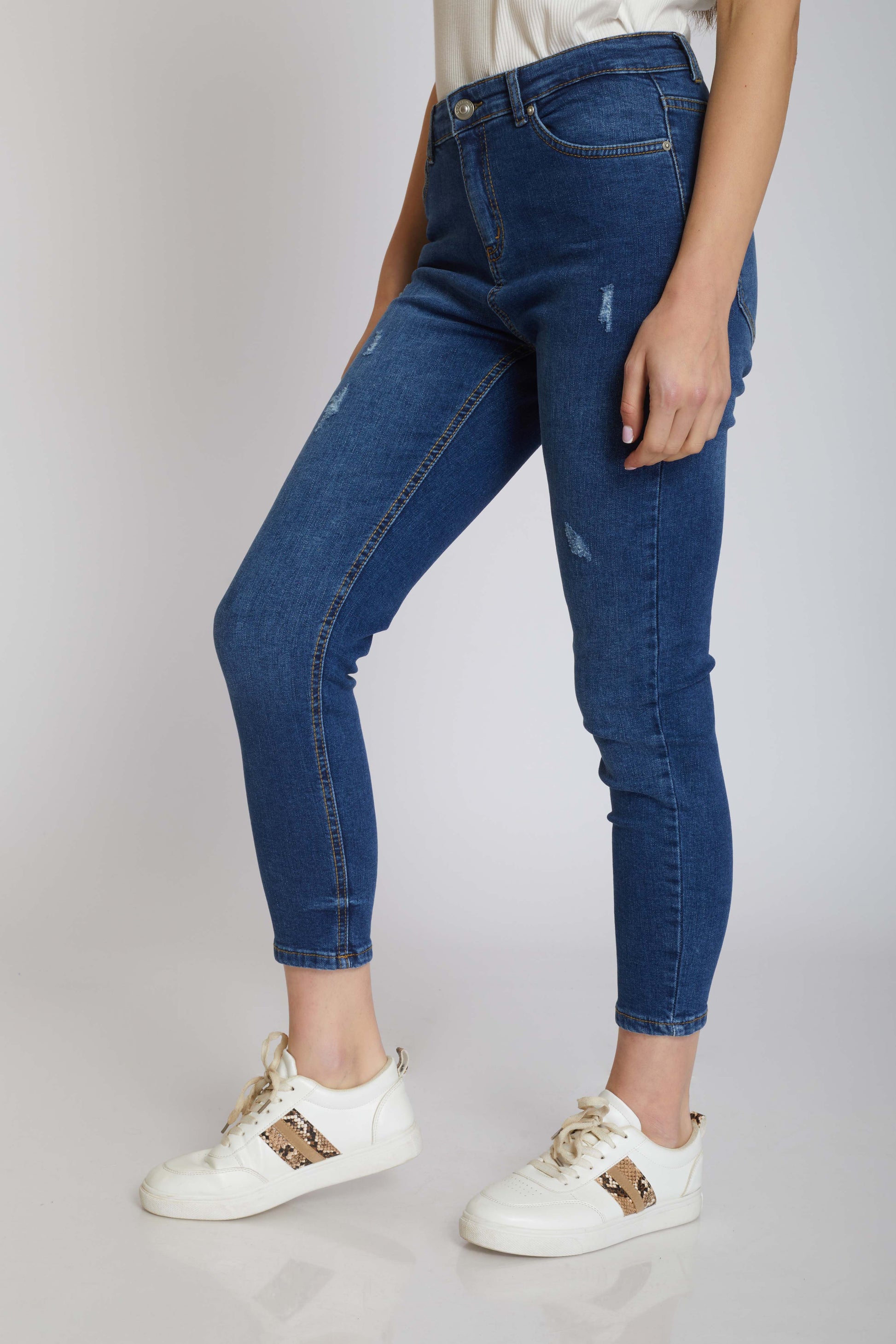 dj regular high-waist skinny jeans