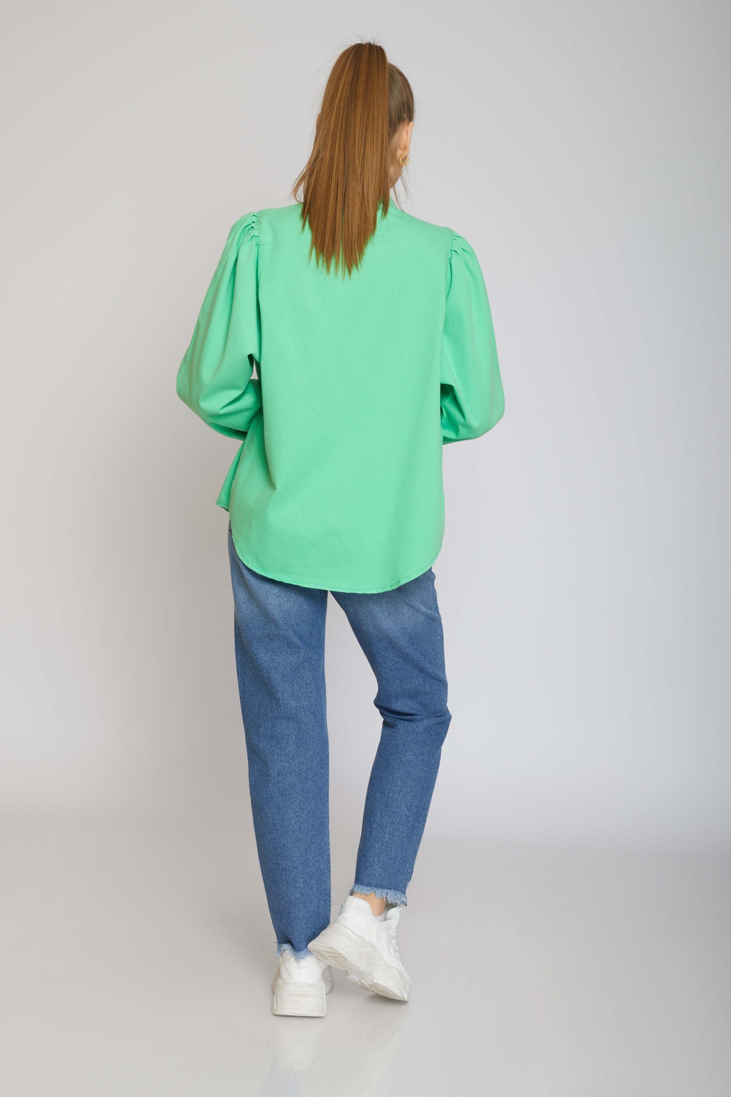 dj gabardine jacket - oversize - green