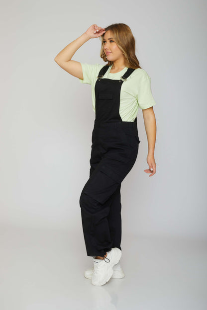 JUMPSUIT WIDE-LEG WITH POCKETS